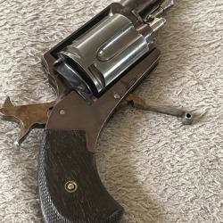 RARISSIME REVOLVER &laquo;&nbsp;L&Eacute;OPOLD ANCION MARX&nbsp;&raquo; DIT &laquo;&nbsp;LAM&nbsp;&raquo;  CAL 8mm92.-