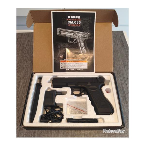 CYMA Airsoft G18 Pistolet Electrique Automatique Cm030
