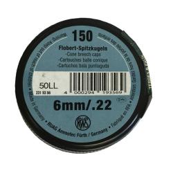 BALLES 22LR CONIQUES X150 - RWS