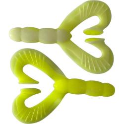 LEURRE MANTA 16CM X2 - WHITE CHARTREUSE - REINS