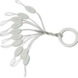 STOP FLOAT SILICONE 7MM - BLACK CAT