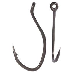 HAMECON SIMPLE MEGA HOOK DG X6 - 8/0 - BLACK CAT