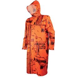 MANTEAU DE PLUIE CAMO ORANGE - 4XL - TREELAND