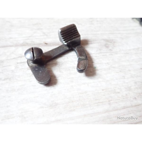 Crochet, arr�toir de chargeur de sous garde pour fusil Rubin Schmidt 1889 Suisse + Vis