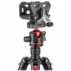 Tr&eacute;pied en aluminium robuste de 20 cm avec sac de transport, adapt&eacute; aux sports de plein air