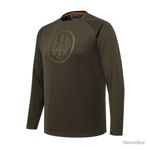 T-Shirt BERETTA manches longues "Ortles" Kaki