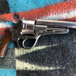 EXCELLENT &Eacute;TAT REVOLVER GALANT 1868 12MM CADEAU AU GENERAL RAOULT