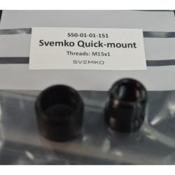 BAGUE SVEMKO QUICKMOUNT MONTAGE 1/4 DE TOUR EN M15/100 NEUVE