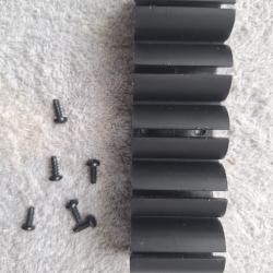 cartouchi&egrave;re support tactique "ATI" lat&eacute;ral de crosse pour 5 cartouches  + vis de fixation