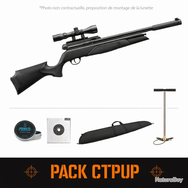 Carabine � plomb PCP Gamo Arrow - 4.5 mm / 19.9 J / Pack CTPUP