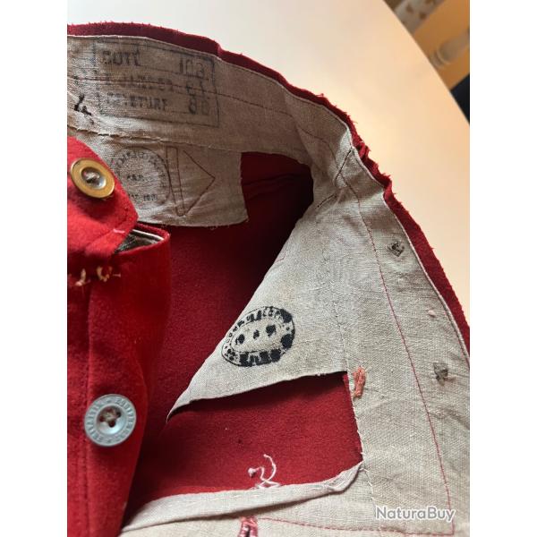 Pantalon d'ordonnance Garance 1872 - militaria