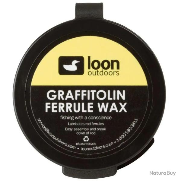 P�te d'entretien emmanchements Loon Outdoors Graffitolin Ferrule Wax Translucide