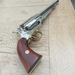 Revolver Pietta 1851 Sheriff "Super Luxe" - Cal. 44 - Finition Acier Poli/Inox