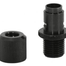 Adaptateur mod&eacute;rateur de son Walther PPQM2/ PPQ / P22 / 1911 A1 Cal.22 LR 1/2X20 UNF