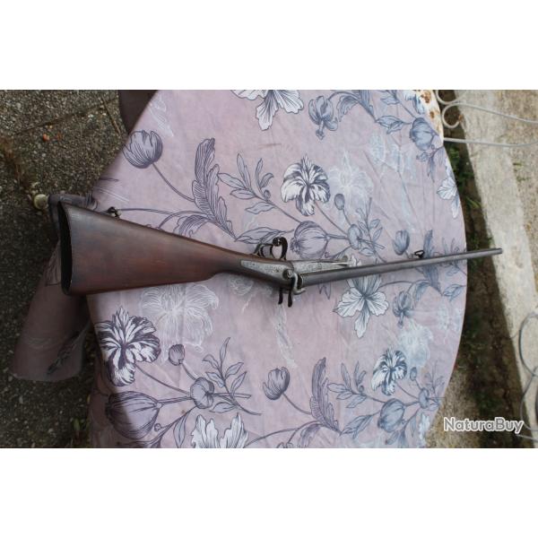 tres beau fusil cal 24  a broche