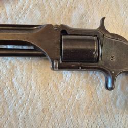 Revolver SMITH & WESSON N&deg;1 1/2, Ist Issue32 RF LONG superbe &eacute;tat d'origine. APTES aux tirs