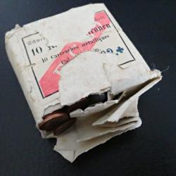 Boite de 10 CARTOUCHES 10.4x38R VETTERLI MODELE 1878 PERCUSSION ANNULAIRE