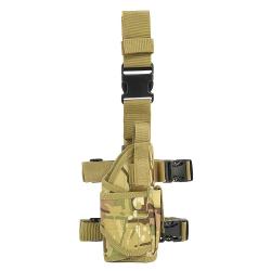 Holster de Cuisse Tactique CP Camouflage Droitier Pistolet