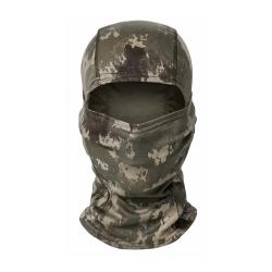 Cagoule Camouflage A-TACS Vert Respirante Polyester
