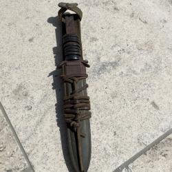 Couteau combat USM3 WW2 1944/45 &agrave; restaurer