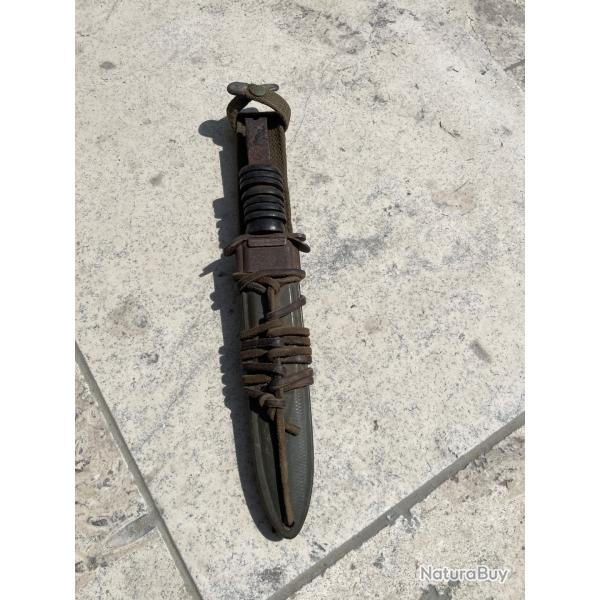 Couteau combat USM3 WW2 1944/45 � restaurer