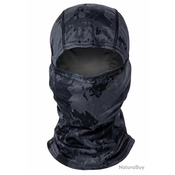 Cagoule Camouflage Noir Urbain Respirante Polyester