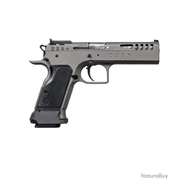 PROMO NOUVEAUTE 2026 - PISTOLET TANFOGLIO - LIMITED CUSTOM  - 9MM - TUNGSTEN OR - 18 CPS - 021005