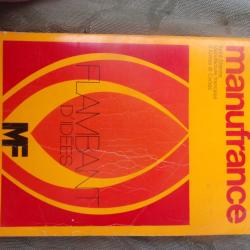 catalogue Manufrance ann&eacute;e 1970