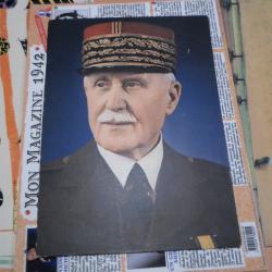 ANCIENNE PHOTO PORTRAIT  SUR CARTON.. MARECHAL PETAIN