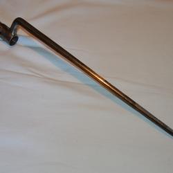 BAIONNETTE A DOUILLE MOD.1847.FUSIL &  MOUSQUETON 1822T-1842-1853-1854-1857 & 1867-GUERRE 1870/1871