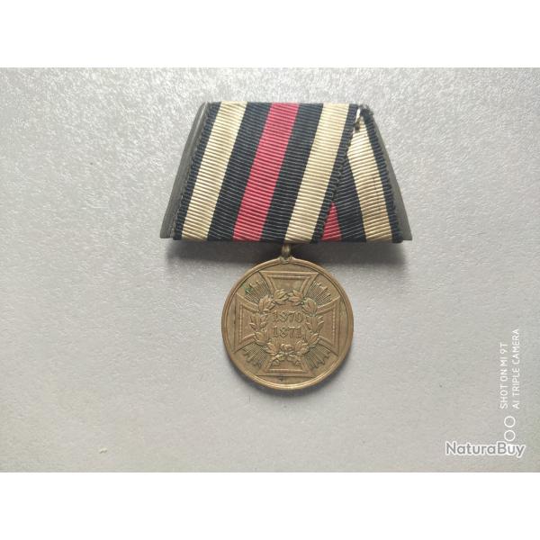 M�daille comm�morative de la guerre Franco-Prussienne 1870/71.  "II Reich"