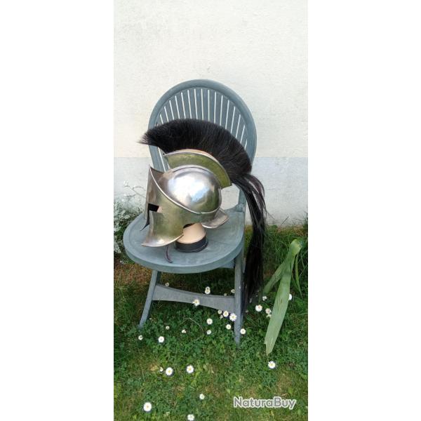 Casque Grec antique guerrier Corinthiens