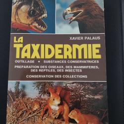 Livre sur la taxidermie de Xavier Palaus