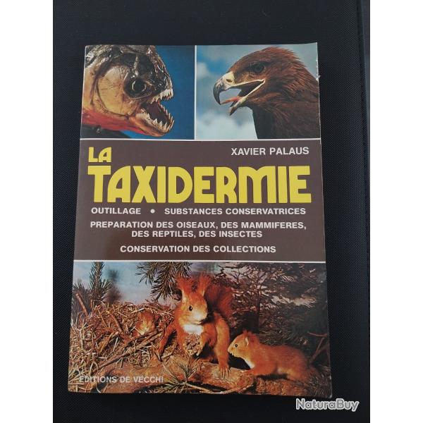 Livre sur la taxidermie de Xavier Palaus