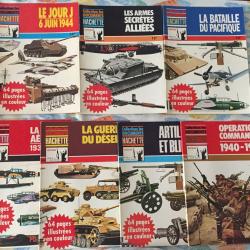 Collection les documents Hachette 7  num&eacute;ros 6.7.8.9.10.12.13
