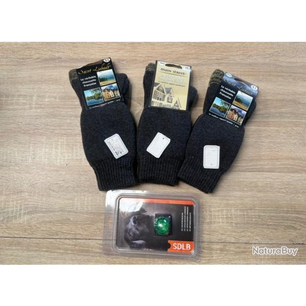 Ultime lot de paire de chaussettes + cadeaux � vendre aux ench�res destockages chasse armurerie