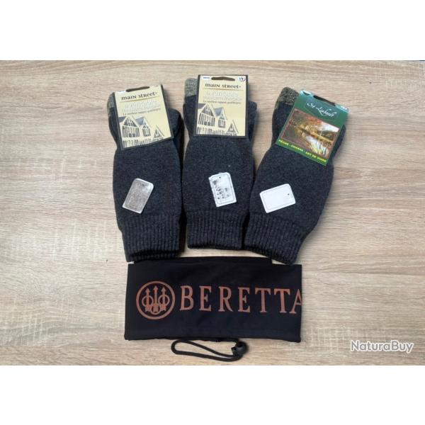 Ultime lot de paire de chaussettes + cadeaux � vendre aux ench�res destockage chasse armurerie