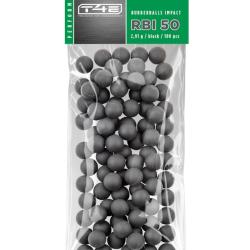 BILLES CAOUTCHOUC NOYAU ACIER CAL 50 X100 - RBI