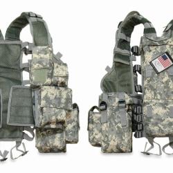 OP&Eacute; TACTIQUE !! Gilet tactique AT-Digital &laquo; Tactical &raquo; Camouflage AT-Digital