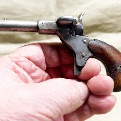 Tr&egrave;s beau petit pistolet de " cycliste " en parfait &eacute;tat - Fin XIX i&egrave;me si&egrave;cle