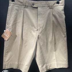 Tres beau short neuf Barbour beige taille 42 a vendre aux ench&egrave;res destockage chasse amrmurerie