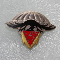 INSIGNE  4 &deg; COMPAGNIE DE LIVRAISON PAR AIR TROUPE DE MARINE ( 1961-1964)---- DRAGO PARIS G.1830