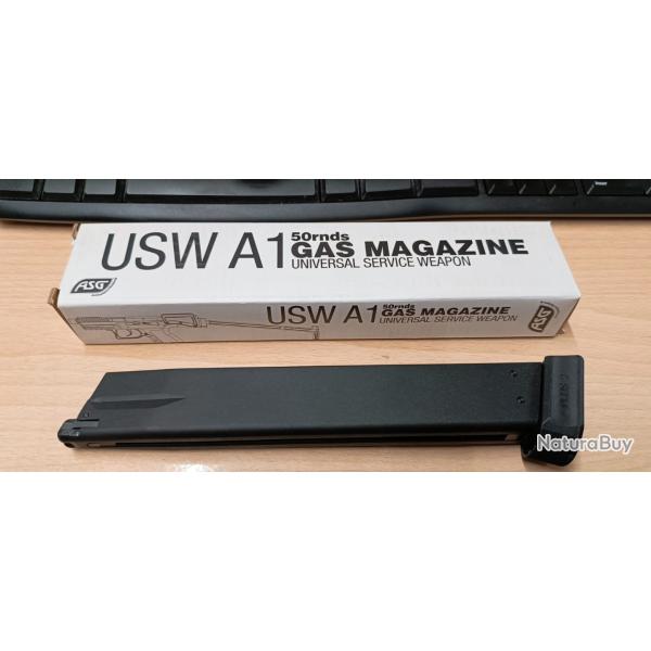 Chargeur long gaz 50 billes pour CZ 75D/SP-01/Shadow 2/USW-A1 ASG