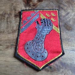 insigne tissu brod&eacute;e 6&deg; division blind&eacute;e