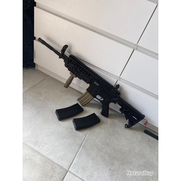 Cyma M4 AEG upgradee MOSFET T238 390 FPS