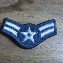 insigne tissu brod&eacute;e de rang us air forces