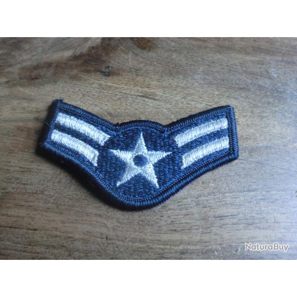 insigne tissu brod�e de rang us air forces