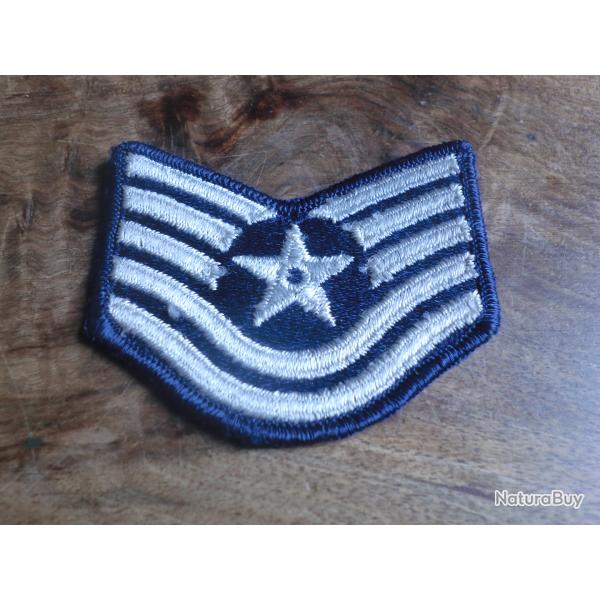 insigne tissu brod�e sergent us forces