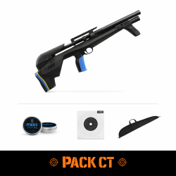 Carabine &agrave; air comprim&eacute; PCP Stoeger XM1 Bullpup - 5.5 mm / 42 J / Pack CT