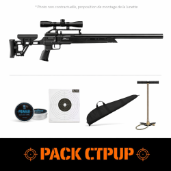 Carabine &agrave; plomb PCP Stoeger XM1 Pro - Cal. 4.5 - Pack CTPUP